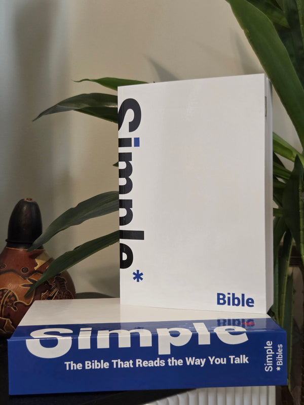 The Simple Bible: Blue Edition - Hardback