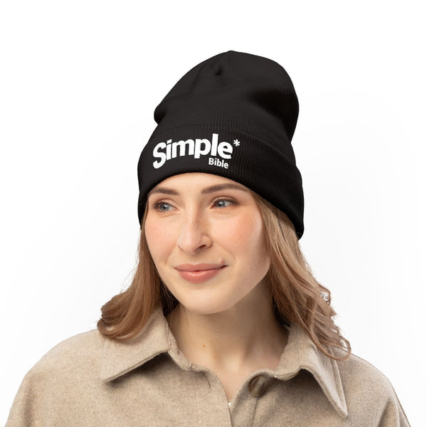 The Simple Bible Knit Beanie