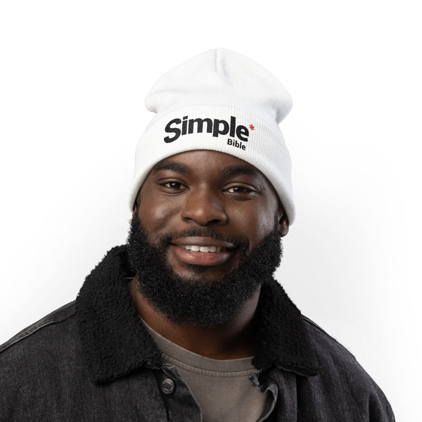 The Simple Bible Knit Beanie