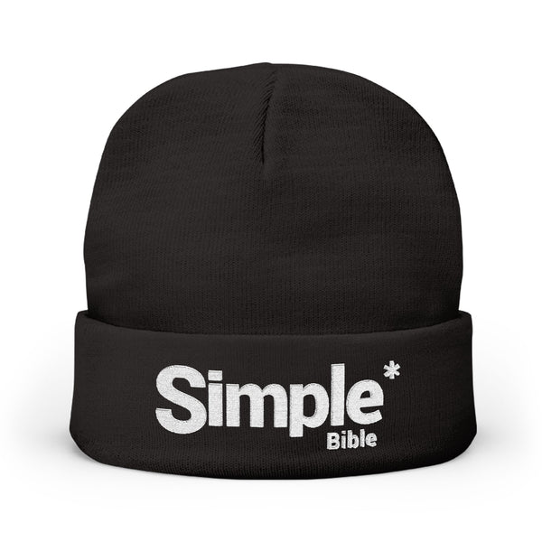 The Simple Bible Knit Beanie