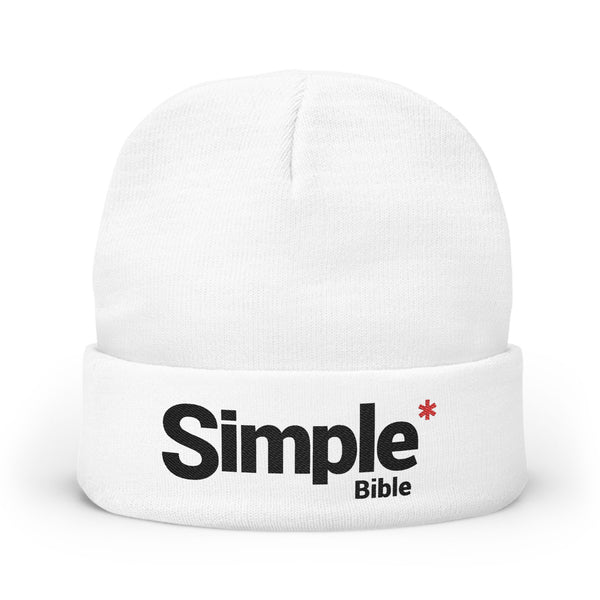The Simple Bible Knit Beanie