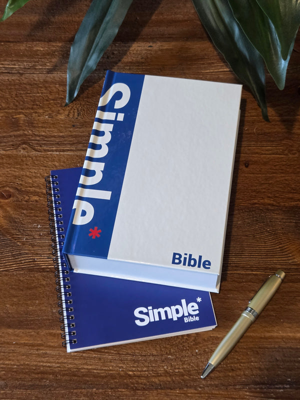 The Simple Bible: Blue Edition - Hardback