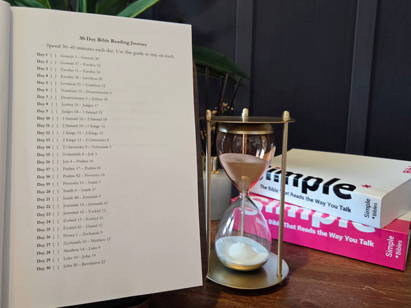 The Simple Bible: Pink Edition - Hardback