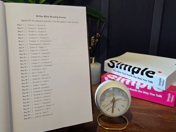 The Simple Bible: Pink Edition