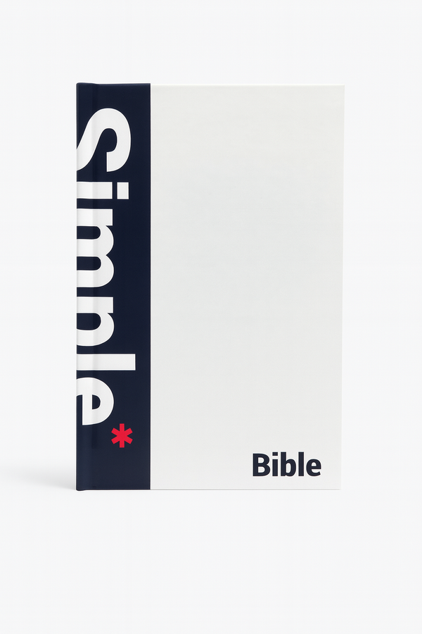 The Simple Bible: Navy Edition - Hardback