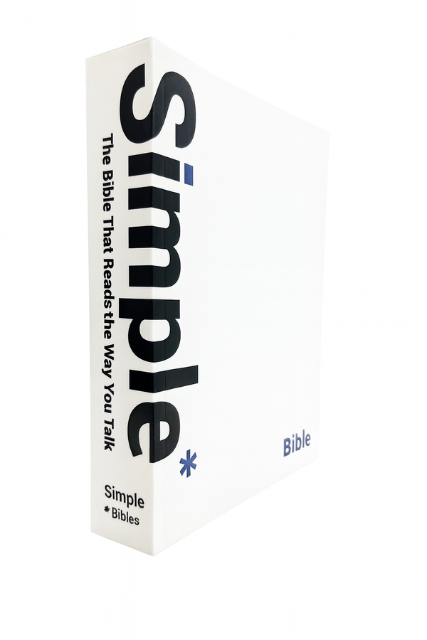 The Simple Bible: Blue Edition (paperback)